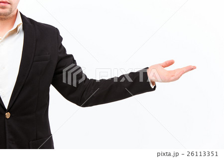 Dressed in a business suit caucasian male hand Dressed in a business suit caucasian male hand 26113351