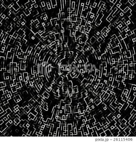 vector monochrome glitch art background . vector monochrome glitch art background . 26115406