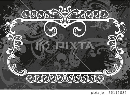 Decorative frame with pattern Decorative frame with pattern 26115885