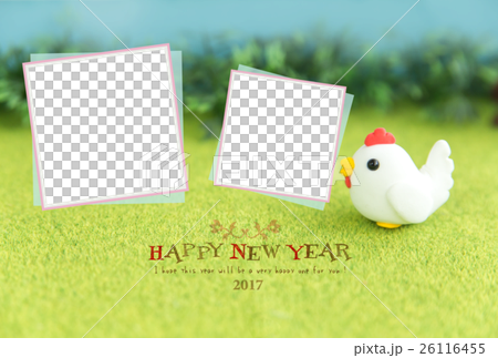 新年賀卡為雞 26116455