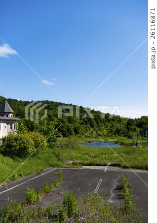 洞爺 西山山麓火口（寸断された国道） 26116871