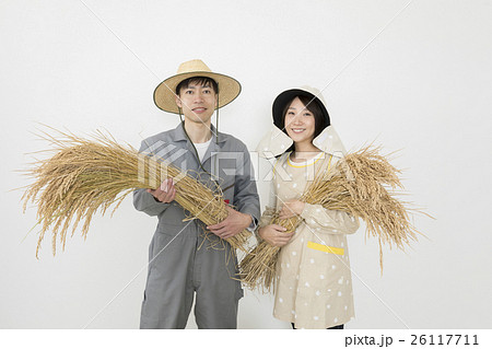 米農家夫婦 26117711