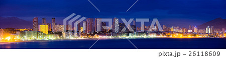 Benidorm in night 26118609
