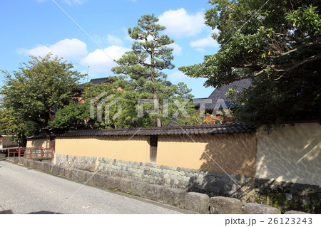 金沢市の長町武家屋敷跡 26123243