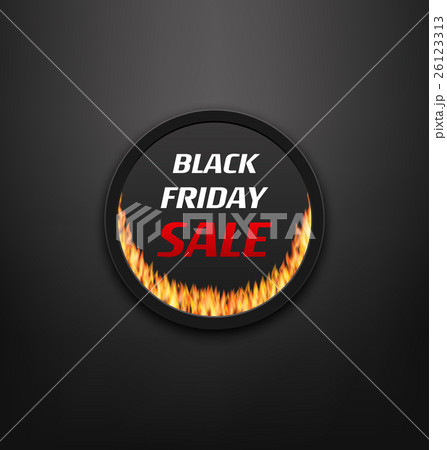 Round Frame or Web Button with Fire Flame for Round Frame or Web Button with Fire Flame for 26123313