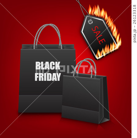 Shopping Paper Bags for Black Friday Sales and Shopping Paper Bags for Black Friday Sales and 26123318