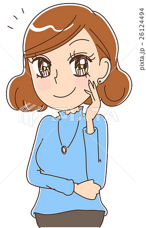 きれいな女性のイラスト 26124494