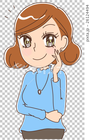 きれいな女性のイラスト 26124494
