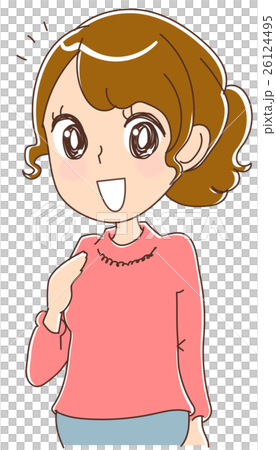 女性のイラスト 26124495
