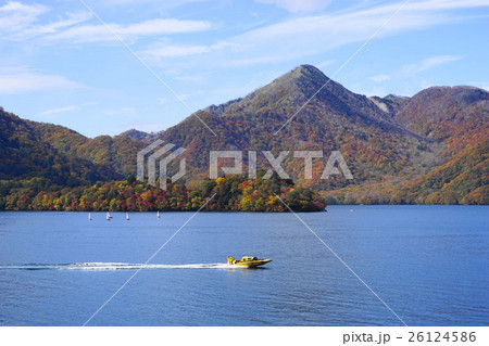 10月　日光・中禅寺湖34八丁出島・寺ヶ崎 26124586