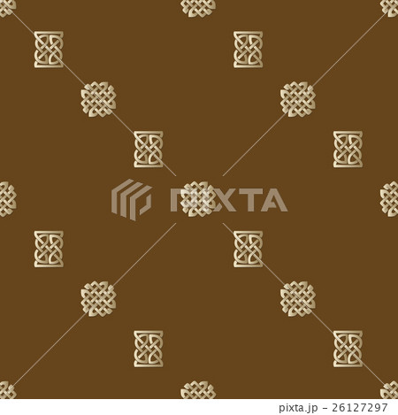 Celtic knot seamless pattern Celtic knot seamless pattern 26127297