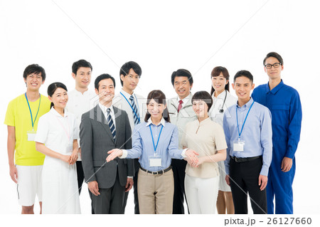 働く人々　 26127660