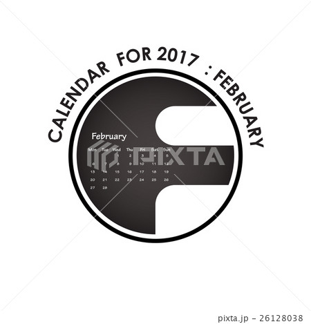 2017 calendar vector design stationery template. 26128038