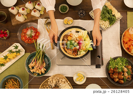 真俯瞰 鍋料理 真俯瞰 鍋料理 26128405
