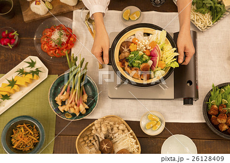 真俯瞰 鍋料理 真俯瞰 鍋料理 26128409