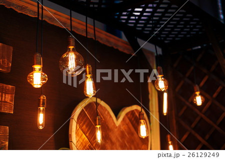 Beautiful retro installation luxury interior 26129249