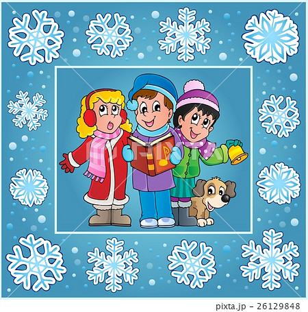 Christmas thematics greeting card 9 26129848