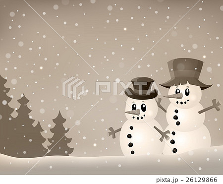Winter snowmen thematics image 4 Winter snowmen thematics image 4 26129866