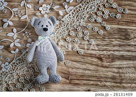 knitted amigurumi doll toy bear 26131409