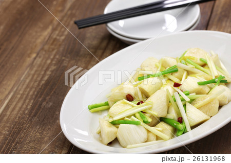 マコモダケの炒め物 26131968