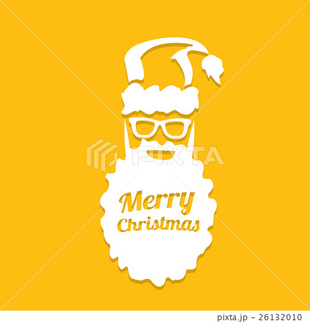 Christmas hipster poster for greeting card 26132010