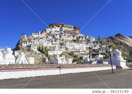 上ラダック地方のティクセ僧院 上ラダック地方のティクセ僧院 26133140