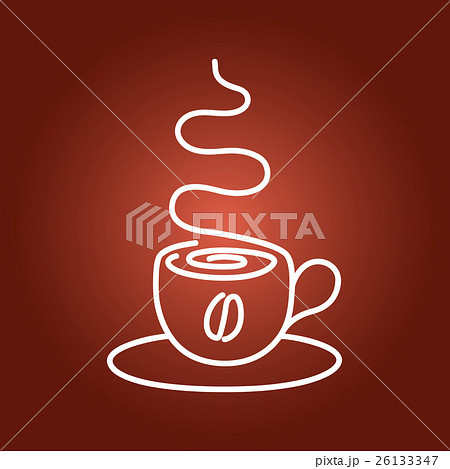Coffee cup symbol 26133347