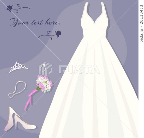 Bride's set. Wedding dress, tiara, ring 26133453