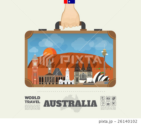 Hand carrying Australia Landmark Global Travel  26140102