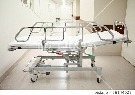hospital gurney or stretcher at emergency room 26144025