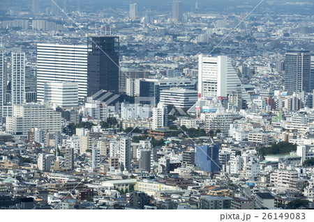 東京都市風景　中野区　中野駅周辺　再開発でできたビル群 26149083