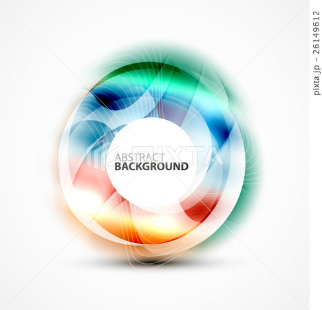 Vector abstract blurred swirl 26149612