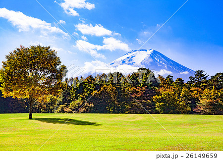 富士山,富士パインズパーク,秋 富士山,富士パインズパーク,秋 26149659