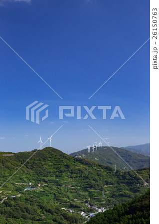 風力発電施設(ウインドパワー) 佐田岬半島 風力発電施設(ウインドパワー) 佐田岬半島 26150763