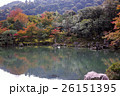 京都　天龍寺の曹源池庭園 26151395