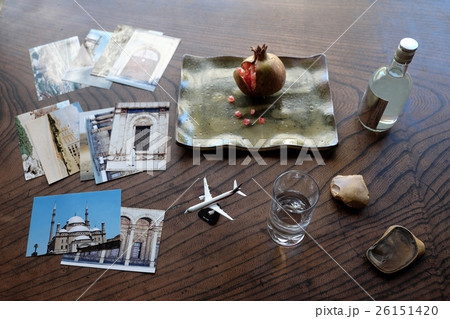 飛行機で晩酌 26151420