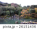 京都　天龍寺の曹源池庭園 26151436