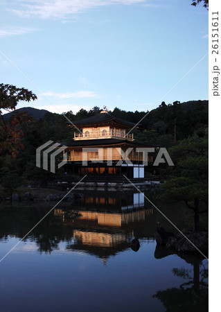 京都　金閣寺　縦構図 26151611