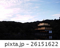 京都　夕暮れの金閣寺 26151622
