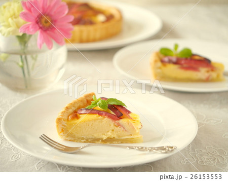 紅玉りんごのキッシュとお花のお茶時間 26153553