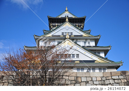 Osaka Castle in Chuo-ku, Osaka, Japan. 26154072