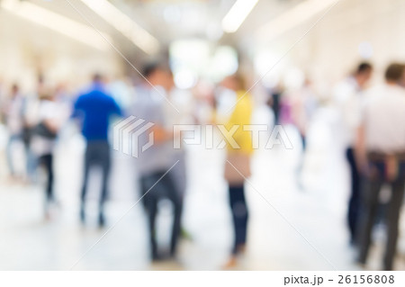 Abstract blurred people socializing during coffee 26156808