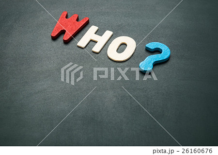 Who wording on blackboard 26160676