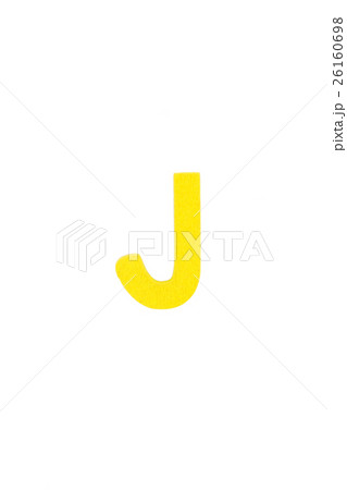 Isolated J capital letter Isolated J capital letter 26160698