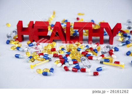 Healthy background, Pills, Tablets, Capsule Healthy background, Pills, Tablets, Capsule 26161262