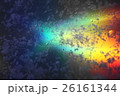 虹色に輝く雪の結晶 26161344