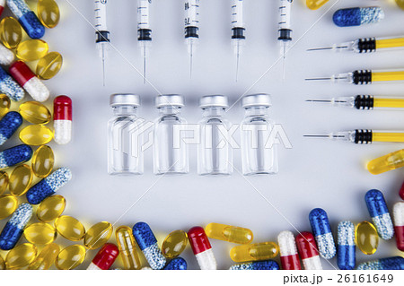 Healthy, Close up of Pills, Tablets, Capsule 26161649