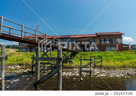 魚野川 堀之内 やな場 レストラン 新潟県 魚沼市 魚野川 堀之内 やな場 レストラン 新潟県 魚沼市 26165536