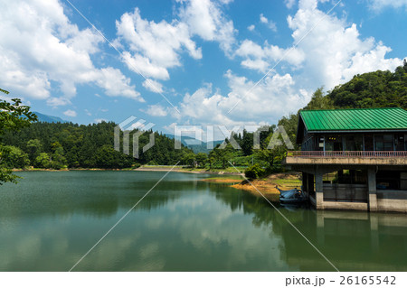 道の駅　いりひろせ　鏡ヶ池　湖上レストラン　新潟県　魚沼市 26165542