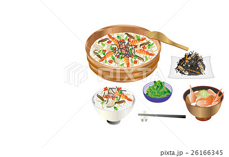 今日のご飯ちらし寿司 26166345